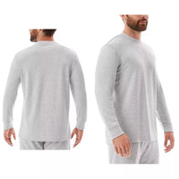 Member's Mark - Camiseta de manga larga para hombre, color azul jaspeado - La Tiendita de la Jose