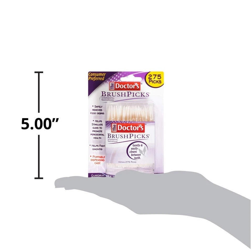 Compartir Palillos de dientes interdentales The Doctor's BrushPicks, 275 púas - La Tiendita de la Jose