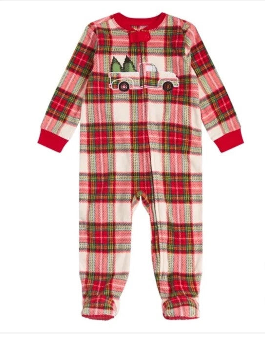 Pijama Eddie Bauer Family Holiday bebé rojo - La Tiendita de la Jose