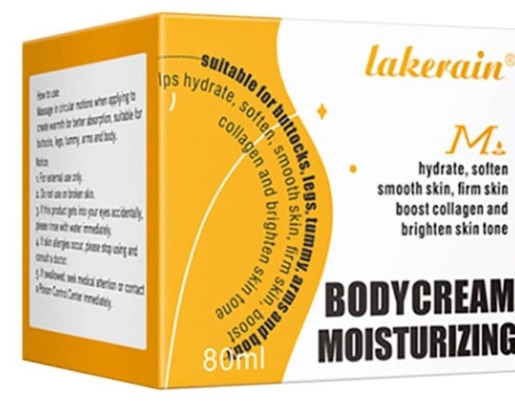 Crema corporal hidratante Lakerain Bum Cream - La Tiendita de la Jose