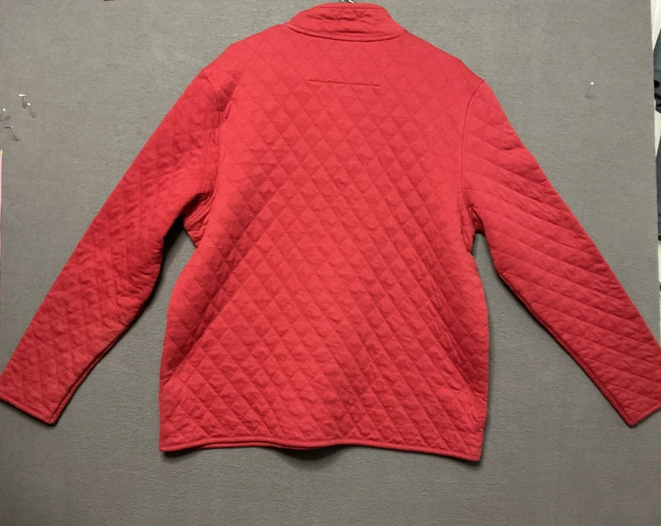 Poleron Acolchado Chaps Ralph Lauren Roja 1/4 - La Tiendita de la Jose