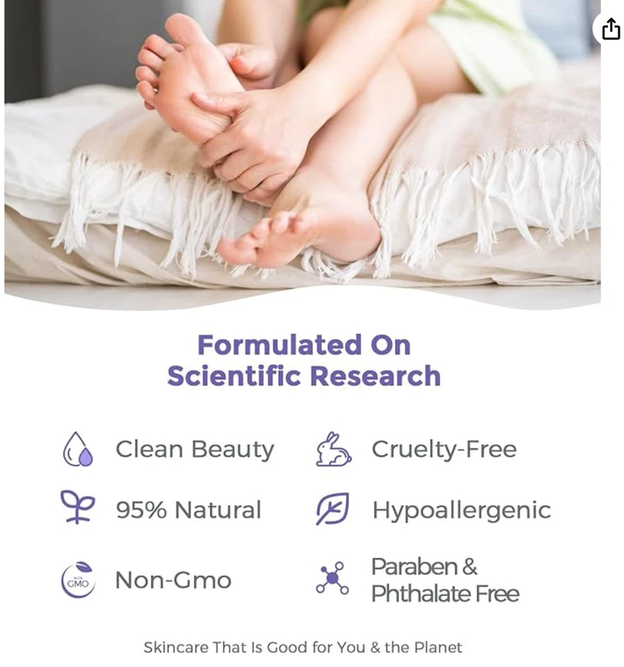 Máscara de exfoliación de pies, máscara de pie de lavanda. - La Tiendita de la Jose