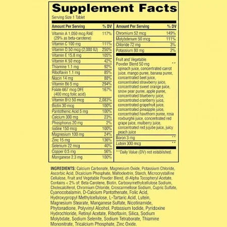 Spring Valley Multivitaminico Mujer 50+ Con 150 Tabletas