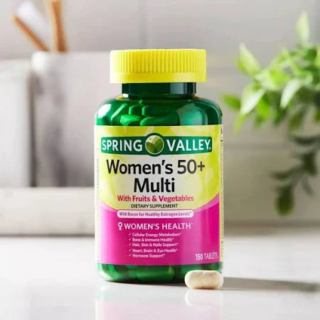 Spring Valley Multivitaminico Mujer 50+ Con 150 Tabletas