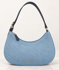 Cartera de hombro Tommy Denim: frente