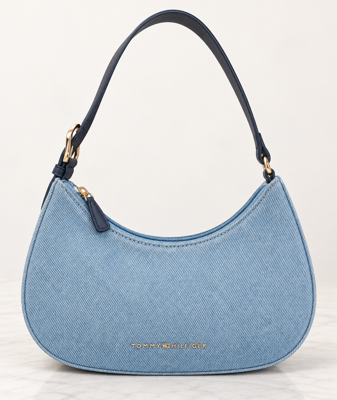 Cartera de hombro Tommy Denim: frente