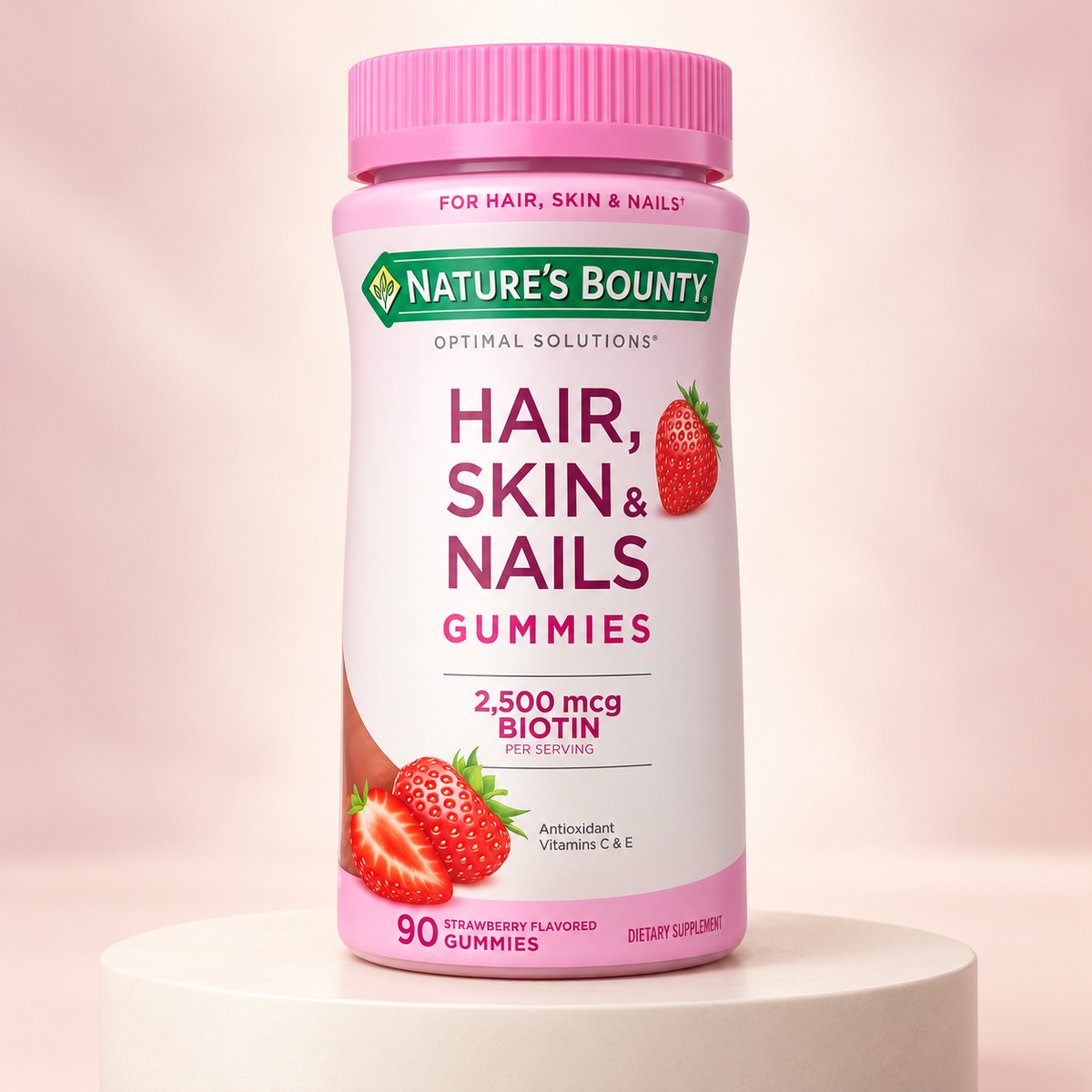 Nature’s Bounty Hair Skin & Nails, 90 gomitas