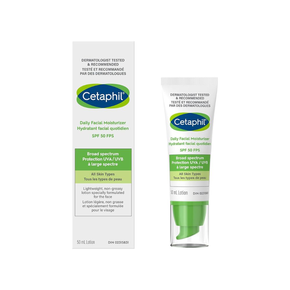 Hidratante Facial Diario FPS 50 Cetaphil - La Tiendita de la Jose