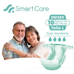Pañales Adulto Barato Smart Care L 75 - 82cm Grande